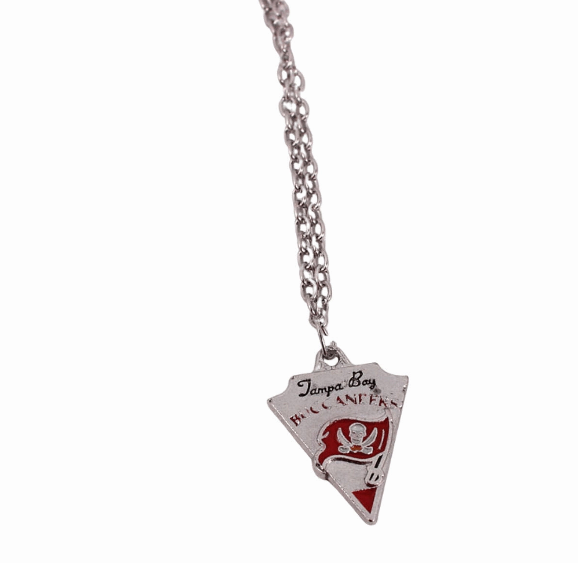 Wholesale Team Logo Dripping Triangle Necklace