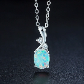Wholesale Teardrop Pendant Necklace