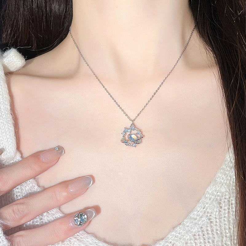 Wholesale Temperament Fashion Stainless Steel Clavicle Chain Necklace