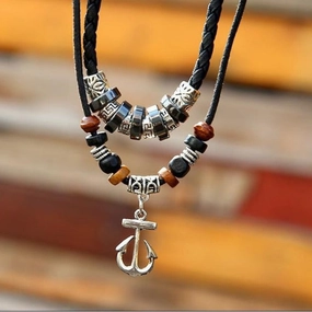 Wholesale The Anchor Retro Pendant Necklace
