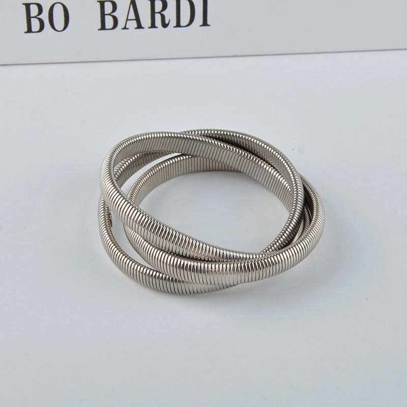 Wholesale  three-layer wide-brimmed bracelet personalized design bracelet