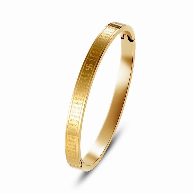 Wholesale Titanium Steel 12 Zodiac Guardian God Non Fading Bracelet