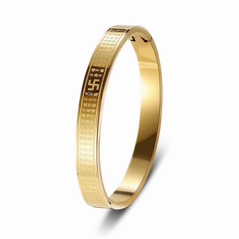 Wholesale Titanium Steel 12 Zodiac Guardian God Non Fading Bracelet