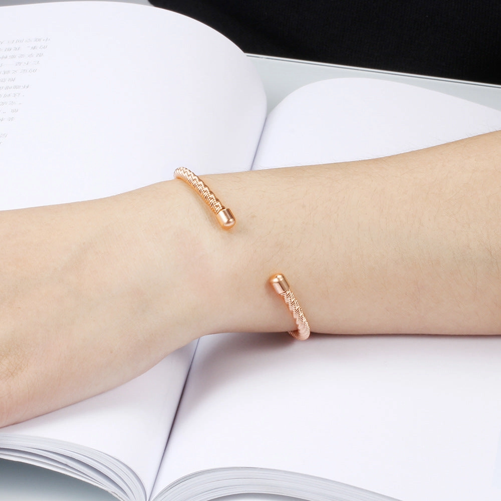 Wholesale Titanium Steel Adjustable Bracelet