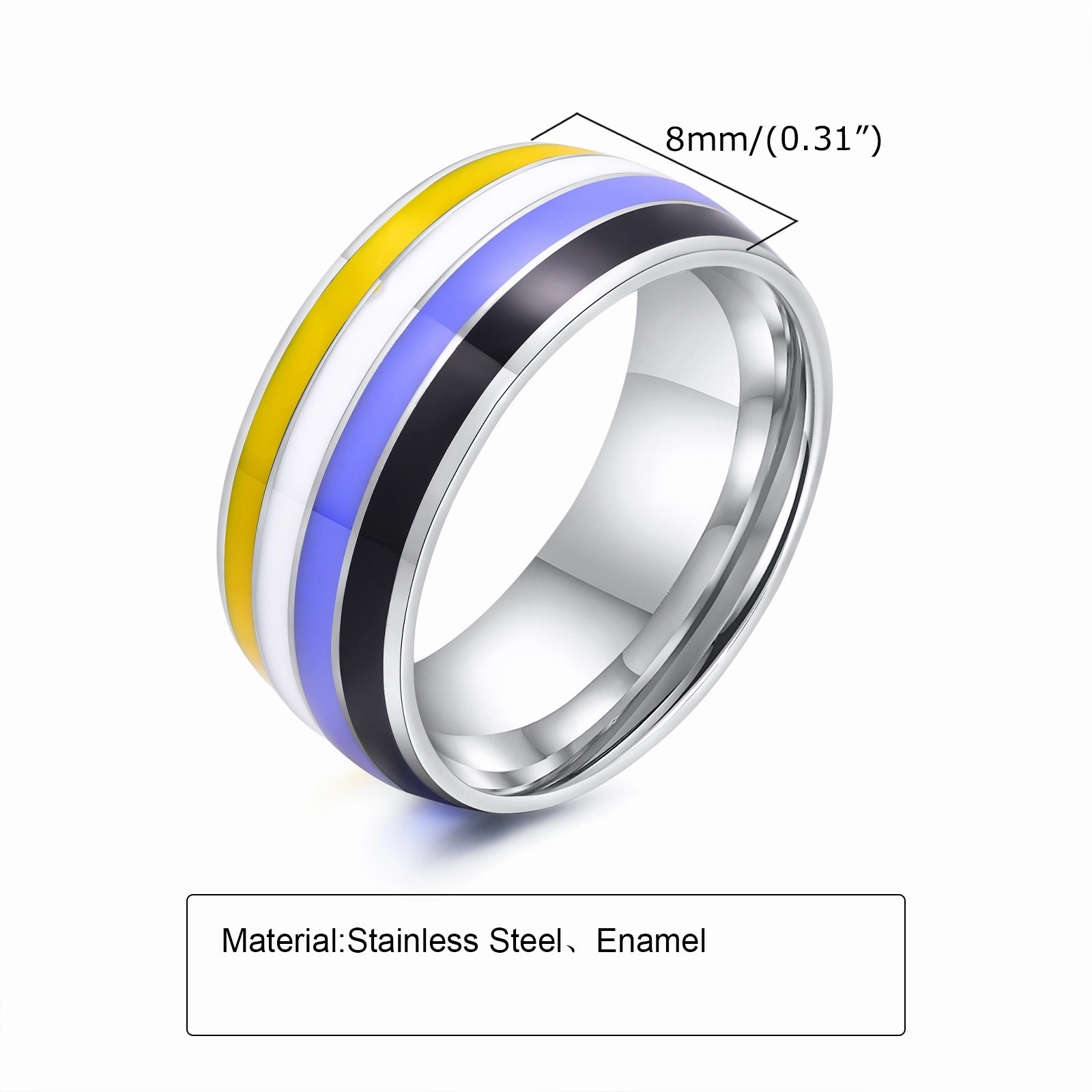 Wholesale Titanium Steel Bunting Ring