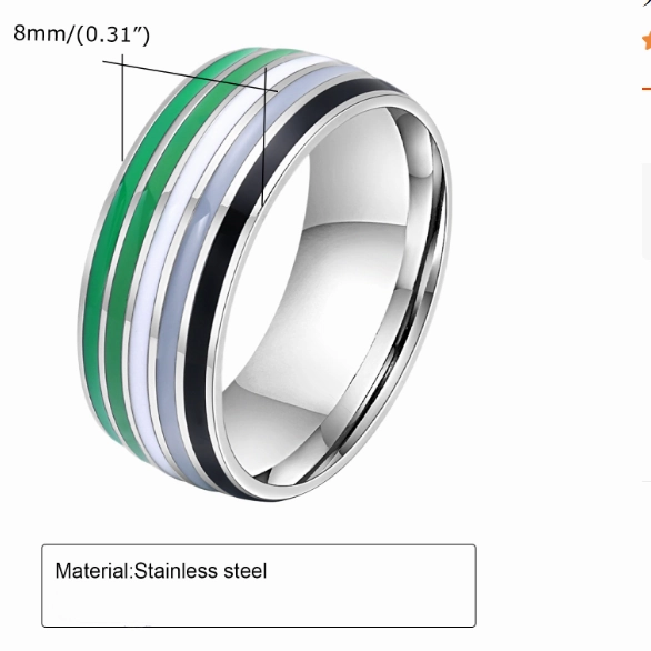 Wholesale Titanium Steel Bunting Ring