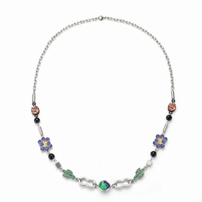 Wholesale Titanium Steel Cactus Horseshoe Necklace