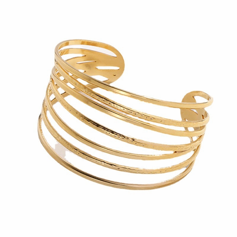Wholesale Titanium Steel Colorfast Adjustable Stainless Steel Bracelet