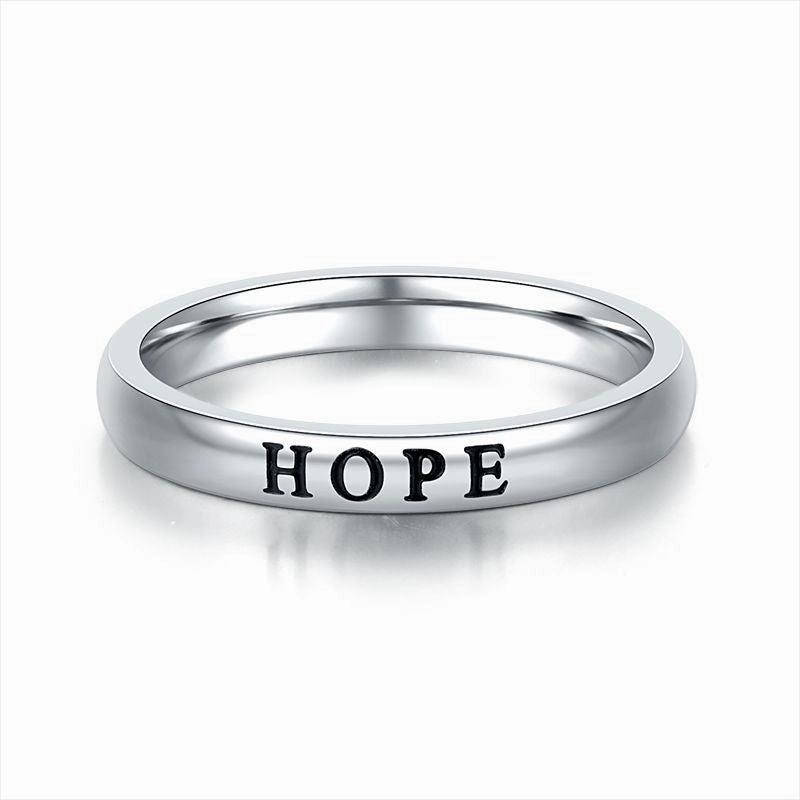 Wholesale Titanium Steel Corrosion Engraving Ring