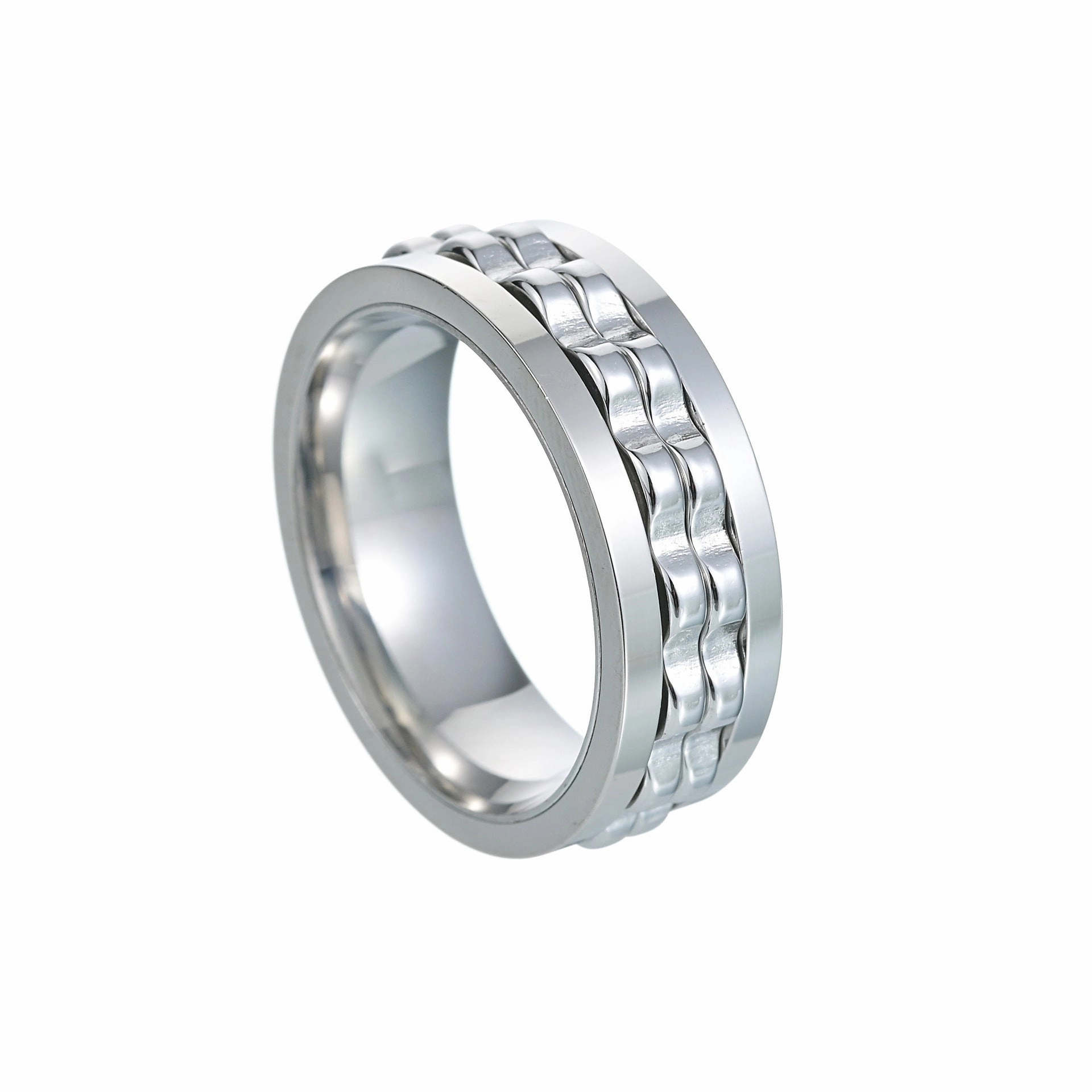 Wholesale Titanium Steel Gear Ring