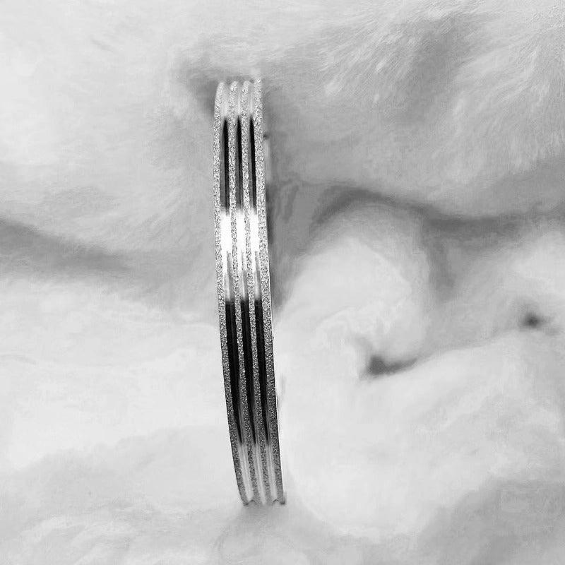 Wholesale titanium steel gold stripe bracelet