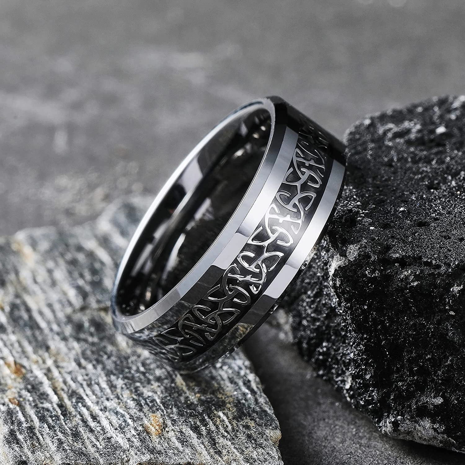 Wholesale Titanium Steel Men's Ring