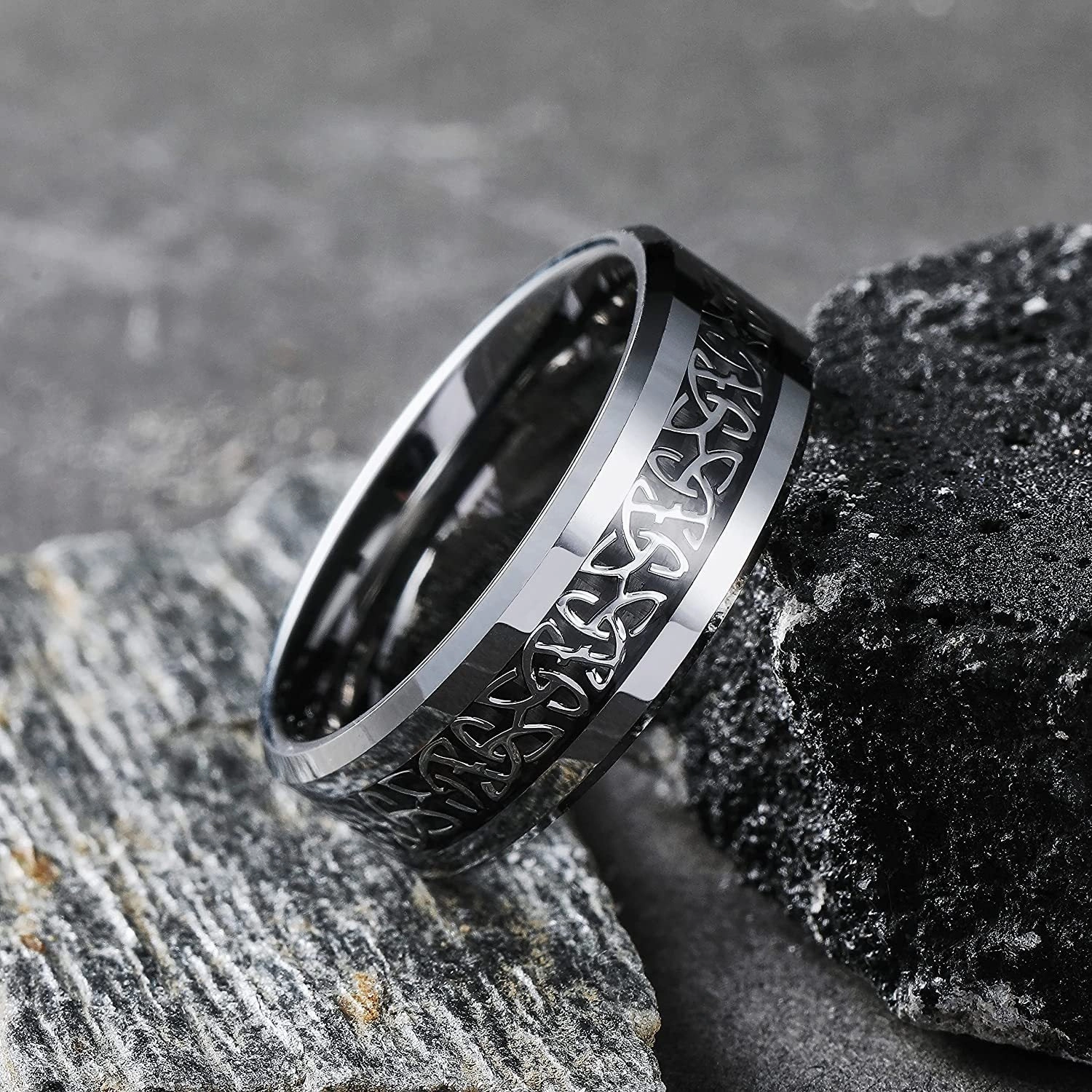 Wholesale Titanium Steel Men's Ring