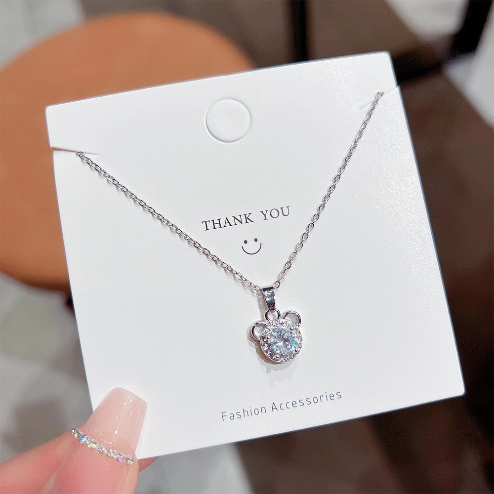 Wholesale Titanium Steel Necklace Women's All-match Sweet Chain Accessories
