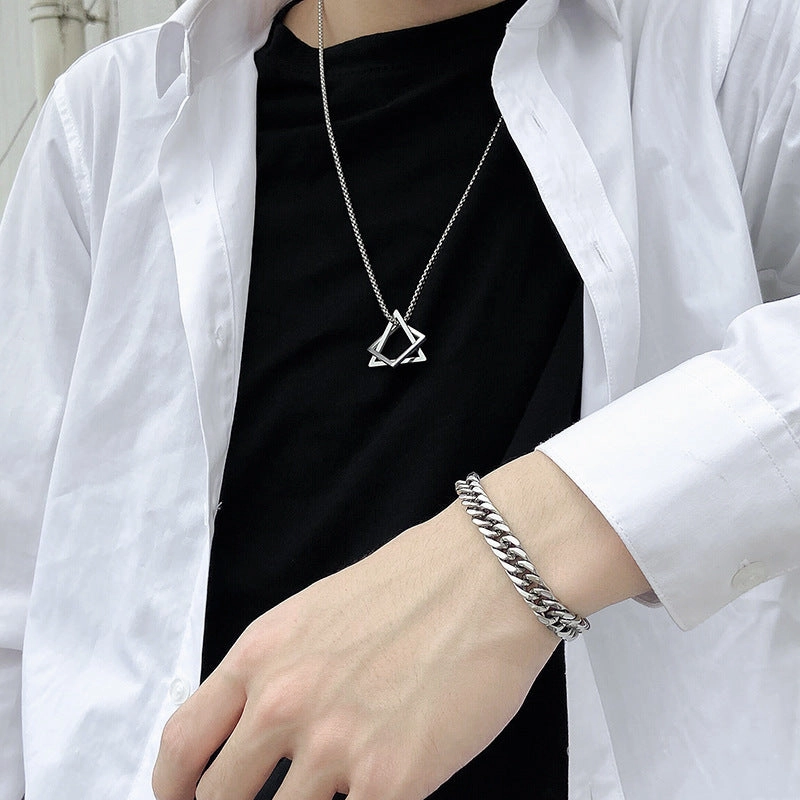 Wholesale Titanium steel non-fading clavicle chain