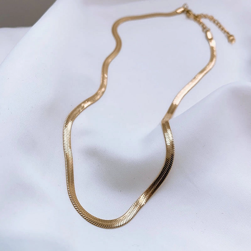 Wholesale Titanium Steel Women's Woolen Chain Autumn and Winter All-match Accessories