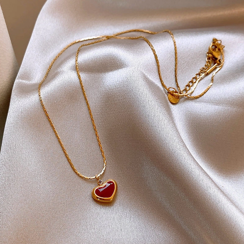 Wholesale Titanium Steel Women's Woolen Chain Autumn and Winter All-match Accessories