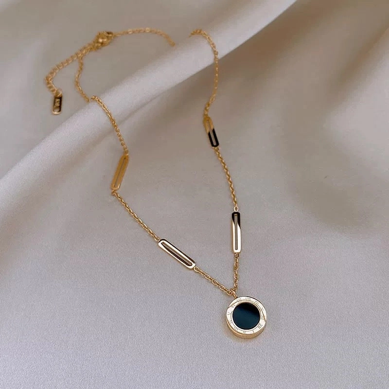 Wholesale Titanium Steel Women's Woolen Chain Autumn and Winter All-match Accessories