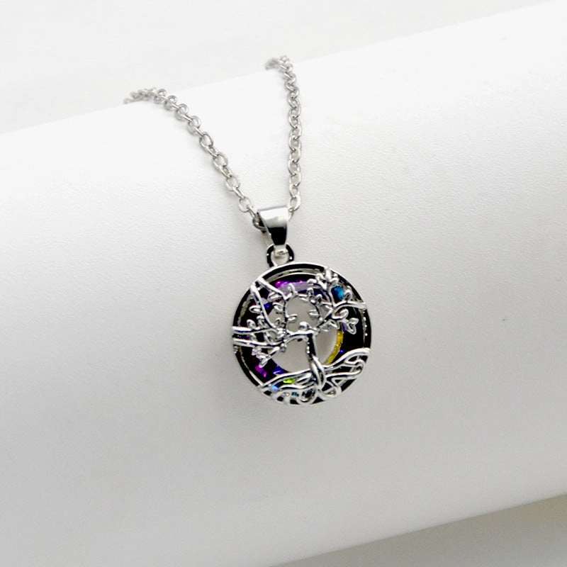 Wholesale Tree of Life Crystal Necklace