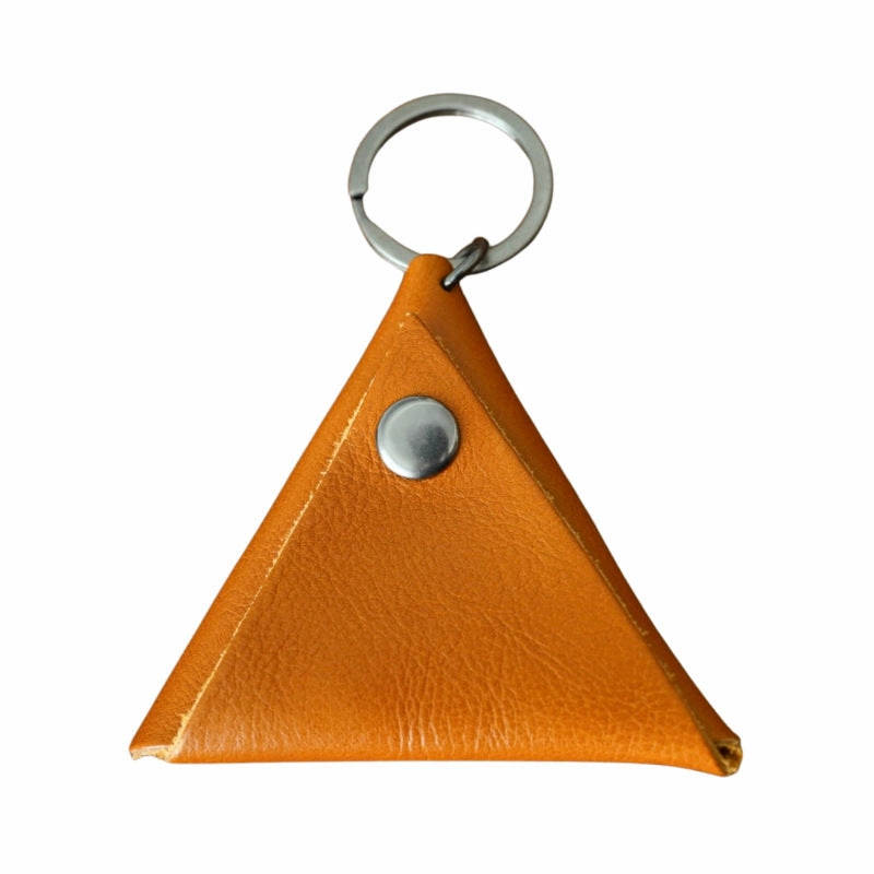 Wholesale Triangle Zero Wallet Cowhide Key Buckle