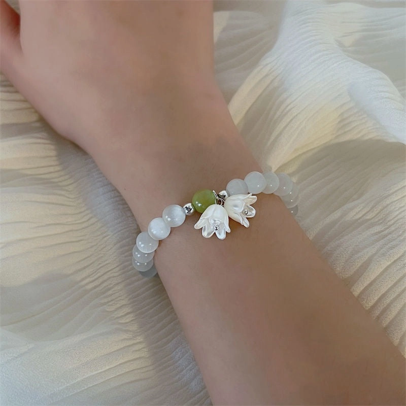 Wholesale Tulip Cat's Eye Pull Bracelet