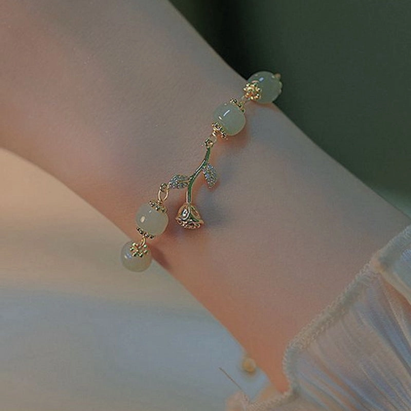 Wholesale Tulip Cat's Eye Pull Bracelet