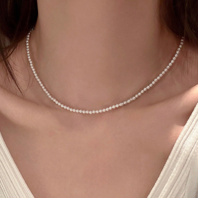 Wholesale Turquoise Pearl Clavicle Necklace