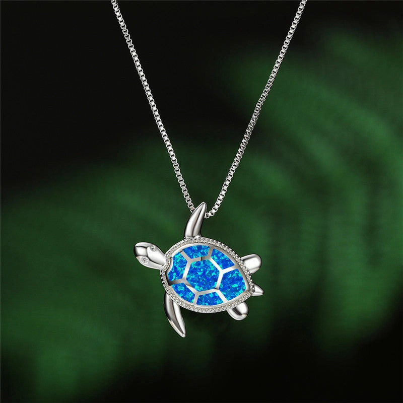 Wholesale Turtle niche creative fashion necklace