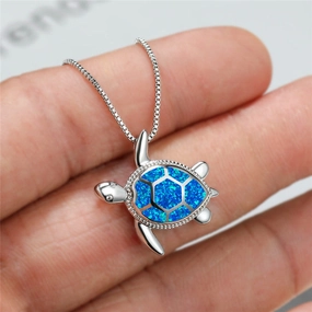 Wholesale Turtle niche creative fashion necklace