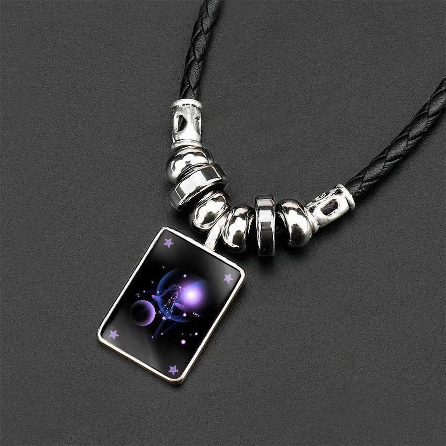 Wholesale Twelve Constellation Pendant Necklaces