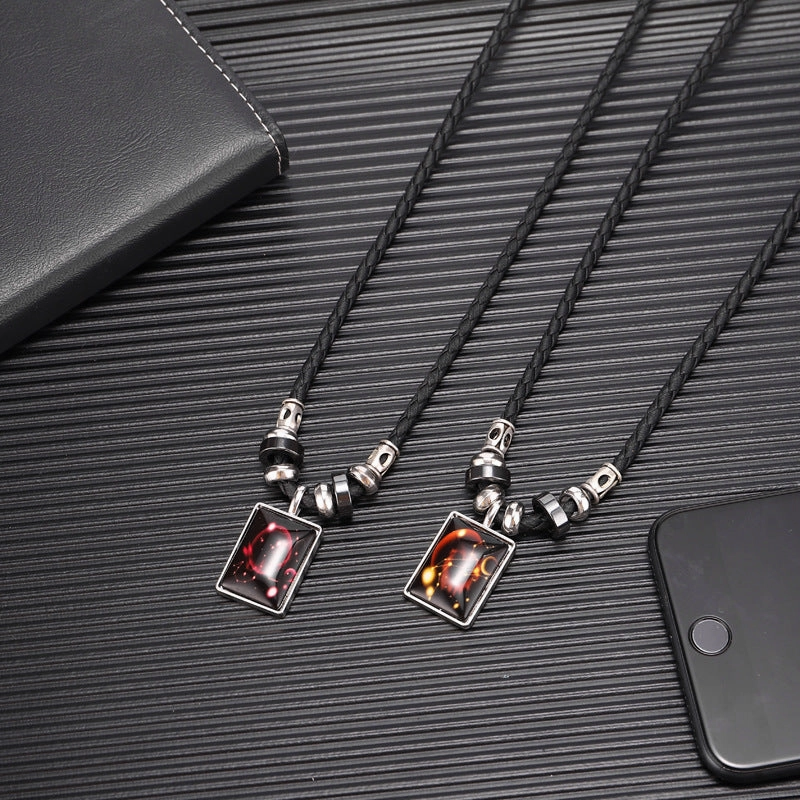 Wholesale Twelve Constellation Pendant Necklaces