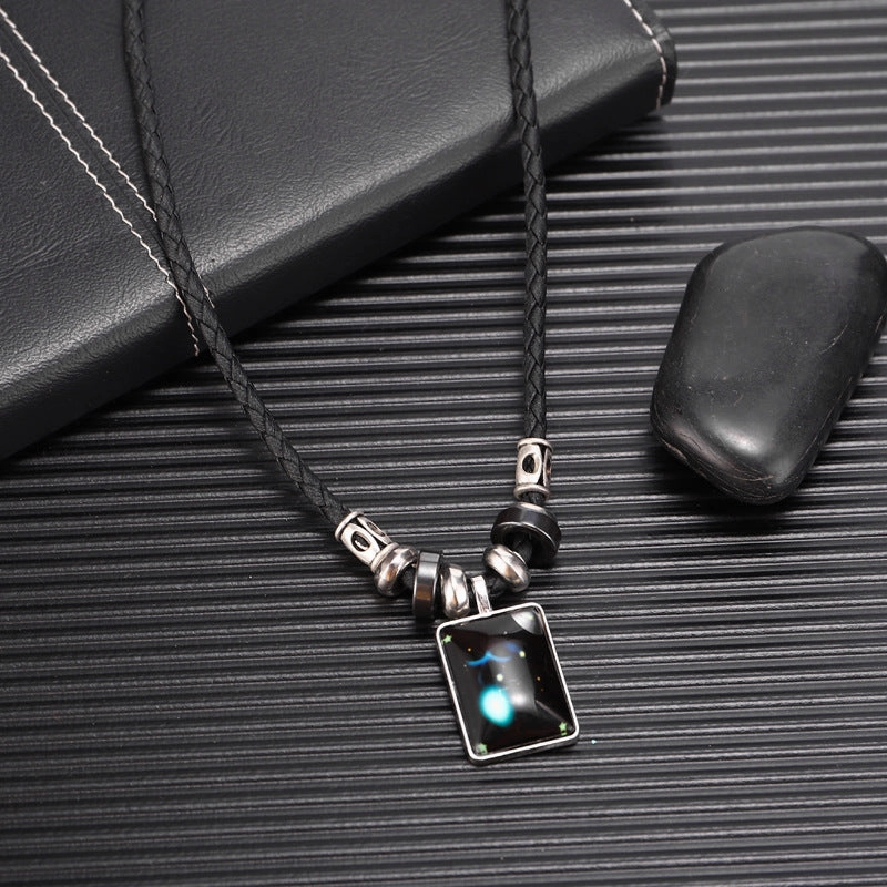Wholesale Twelve Constellation Pendant Necklaces