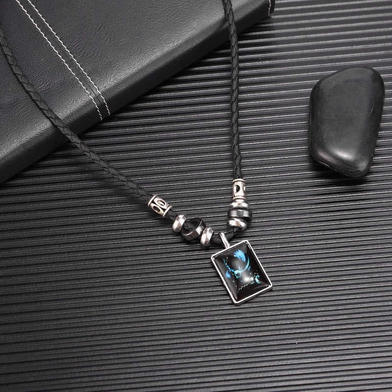 Wholesale Twelve Constellation Pendant Necklaces