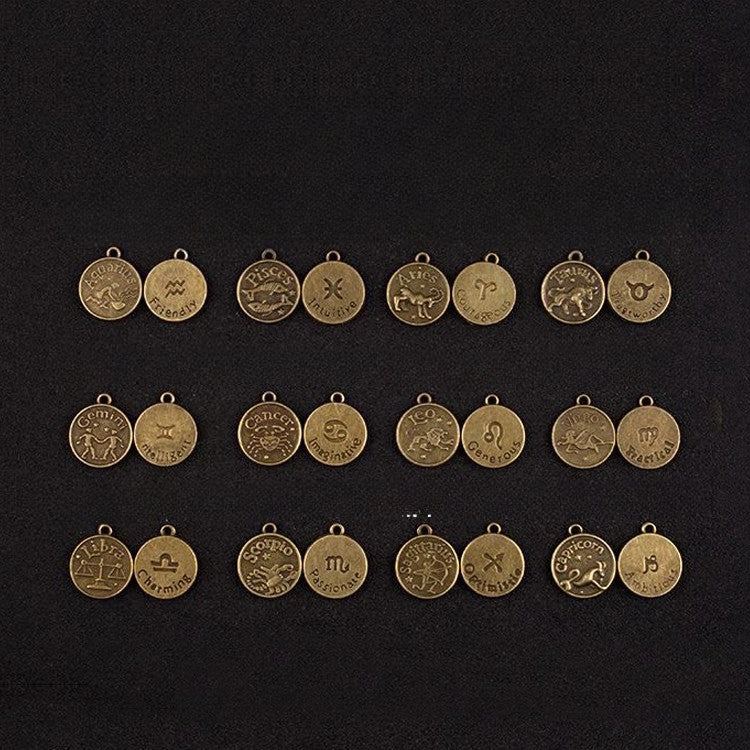 Wholesale Twelve Zodiac Signs Vintage Bracelets