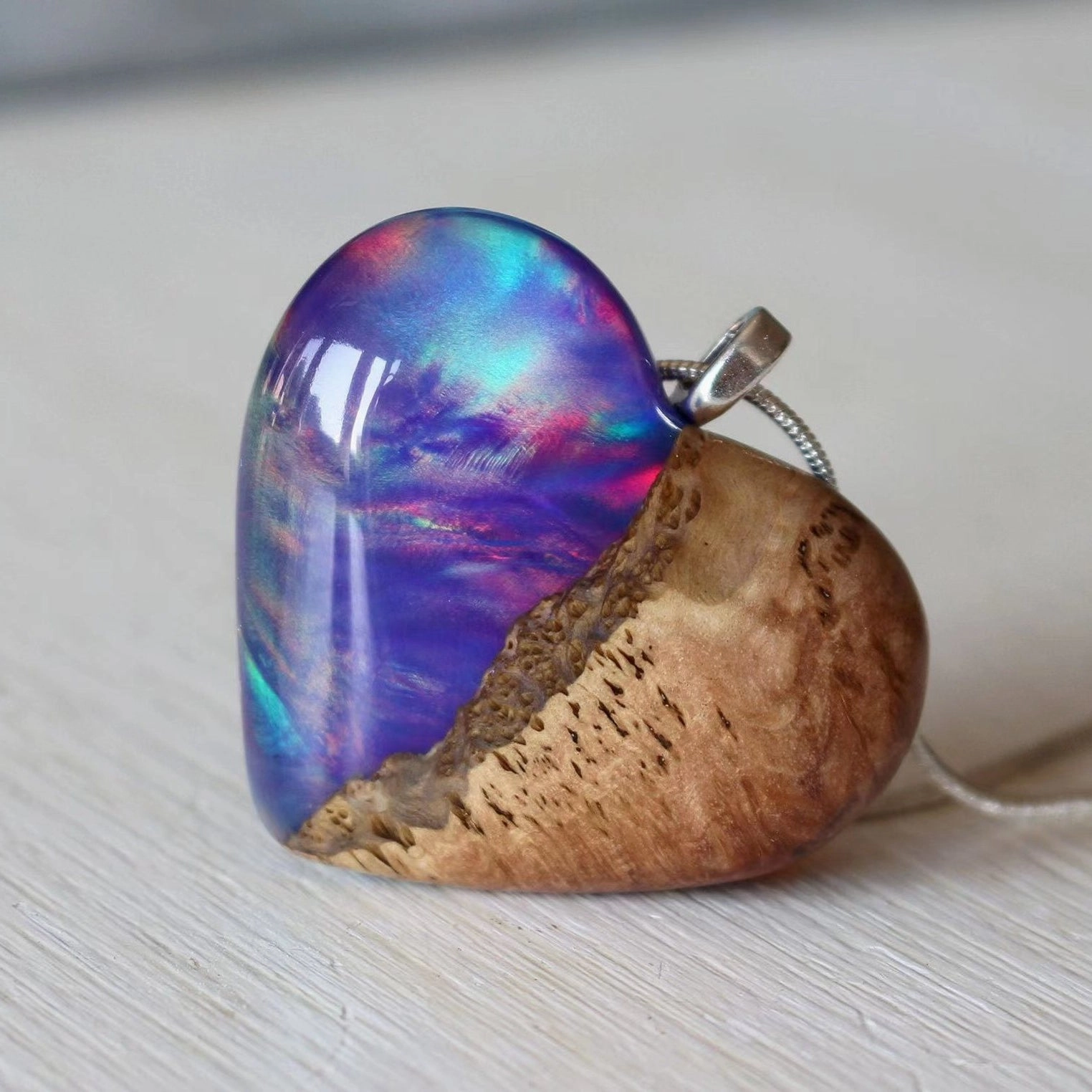 Wholesale Universe Planet Titanium Steel Necklaces
