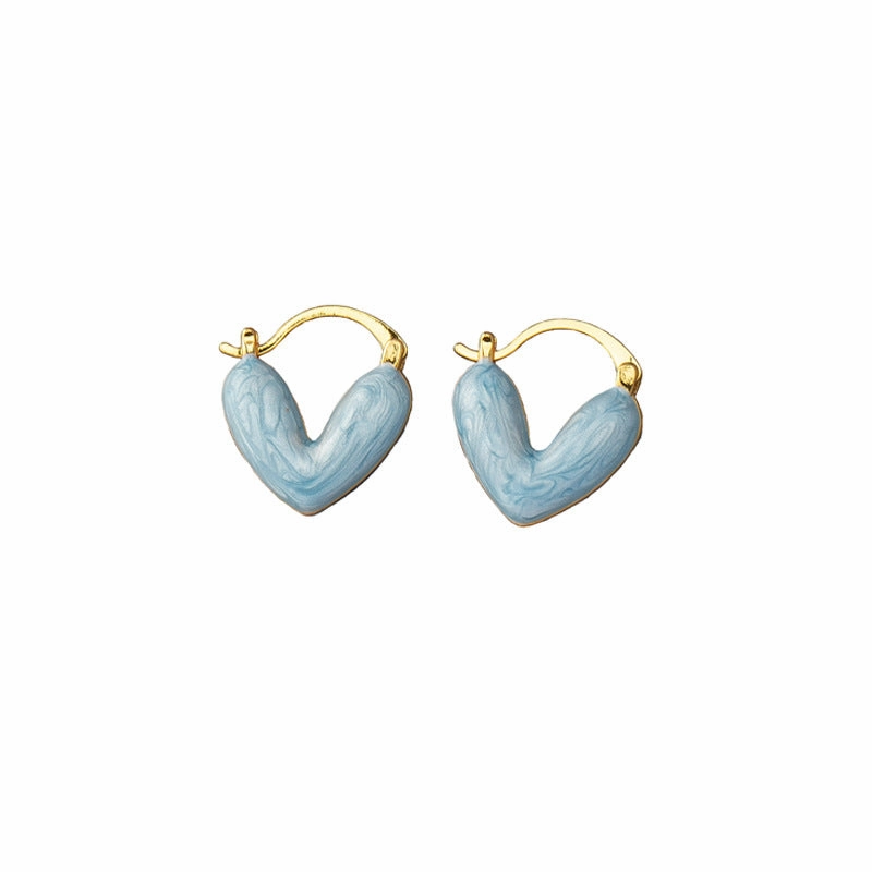 Wholesale Valentine's Day Enamel Love Earrings