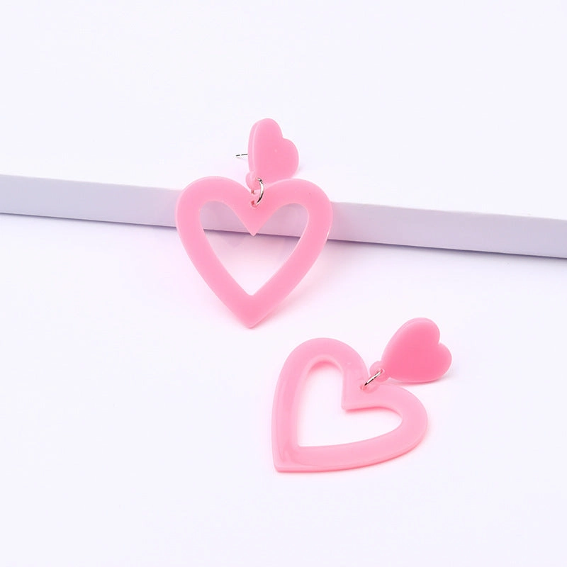 Wholesale Valentine's Day Love Acrylic Earrings