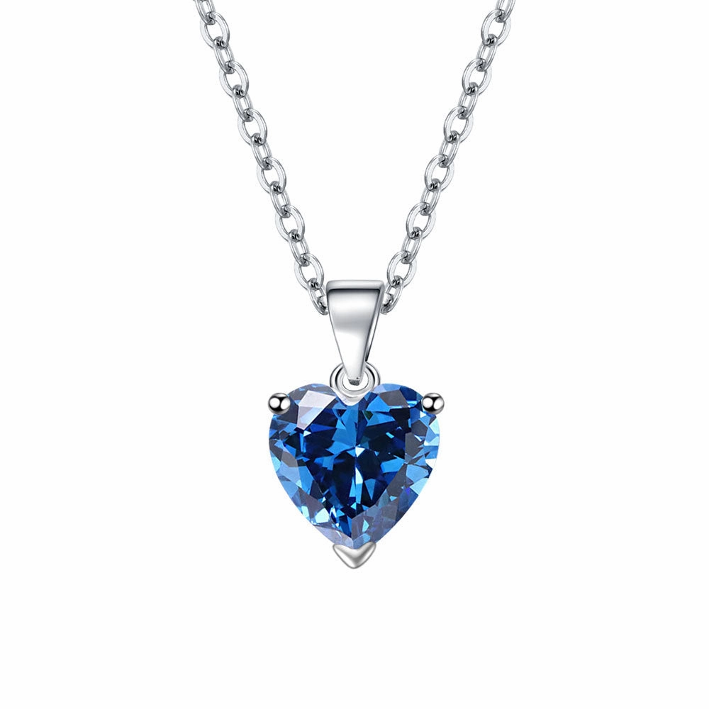 Wholesale Valentine's Day Love Zircon Necklace Earrings Ring Set