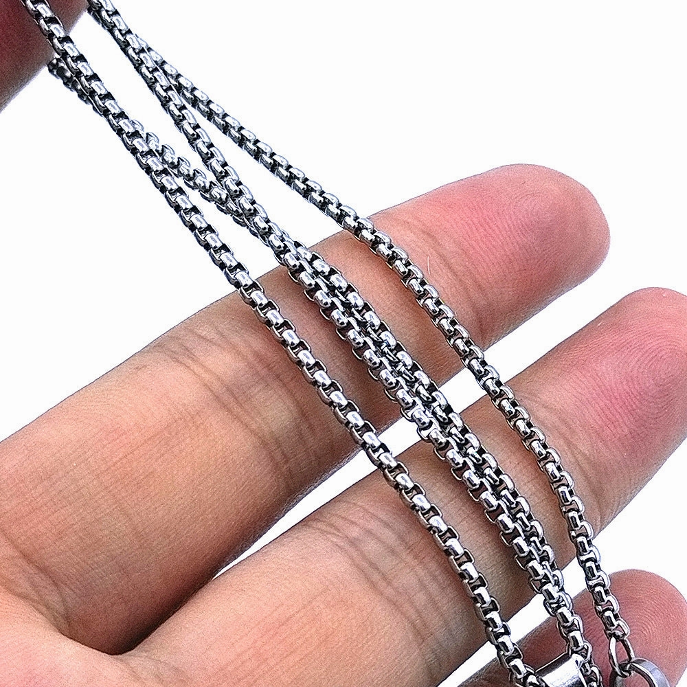 Wholesale Valentine's Day Pink Love Cross Diamond Alloy Necklace