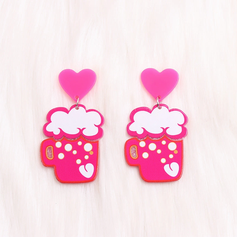 Wholesale Valentine's Day Sweaters, Hats, Acrylic Earrings