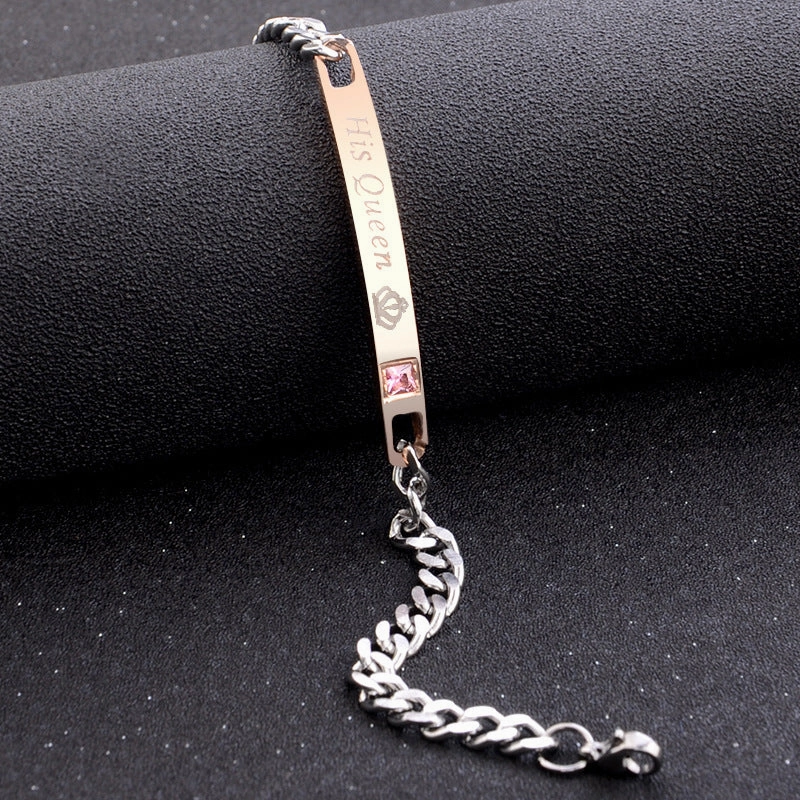 Wholesale Versatile Diamond Black Bracelet