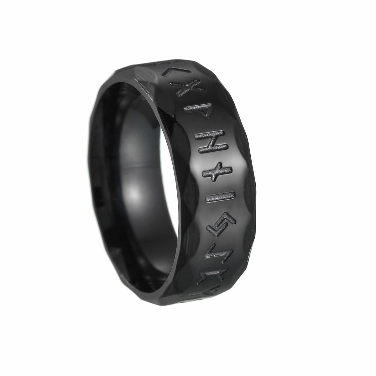 Wholesale Viking Rune Titanium Steel Vintage Men's Ring