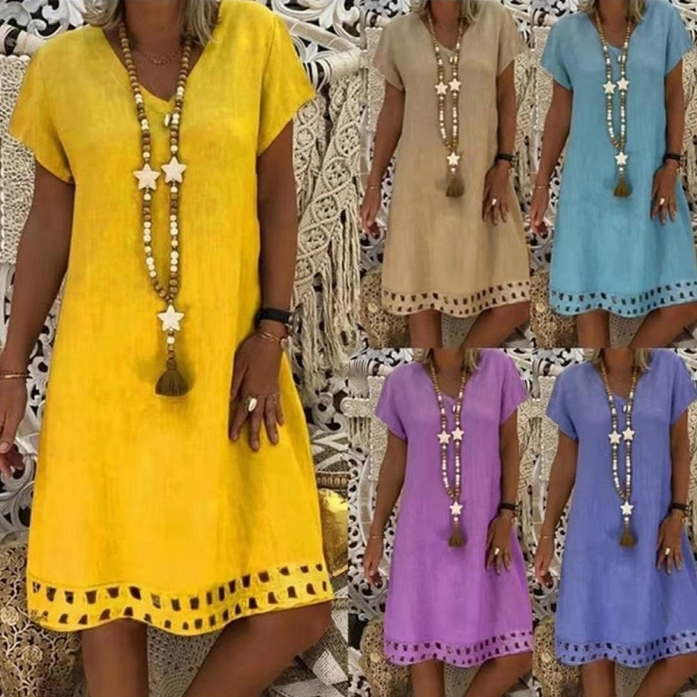 Wholesale Vintage Artistic Beach Bohemian Dress Accessories Wooden Beads Tassel Pentagonal Stars Butterfly Long Necklace