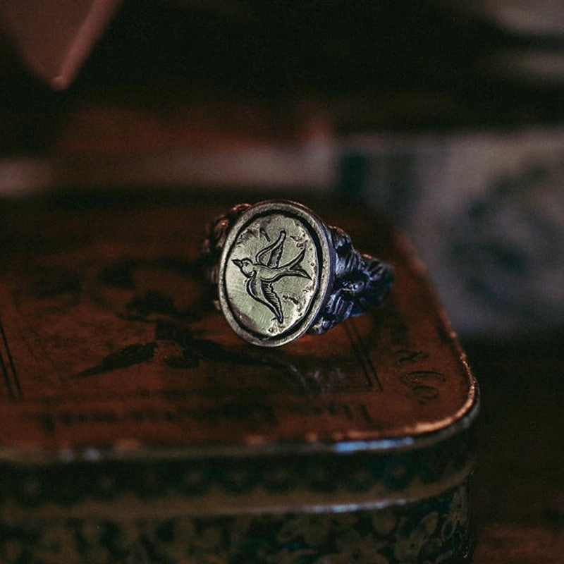 Wholesale Vintage Baroque Pattern Ring