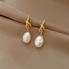 Wholesale Vintage Baroque Pearl Earrings