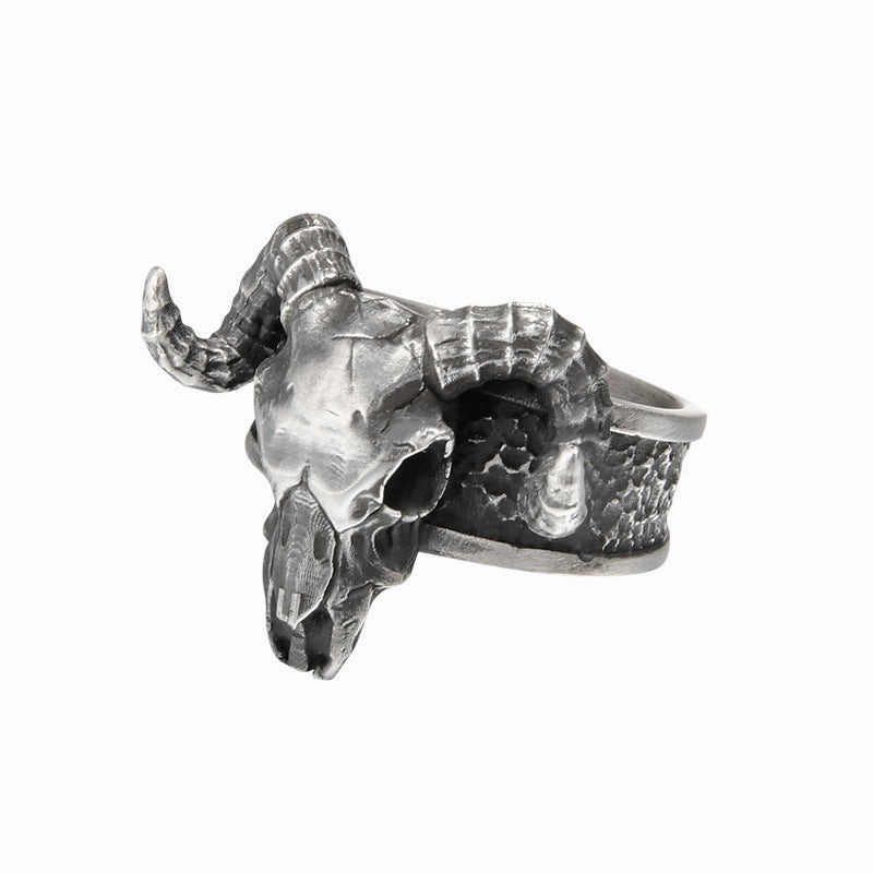 Wholesale Vintage Black Goat Open Ring