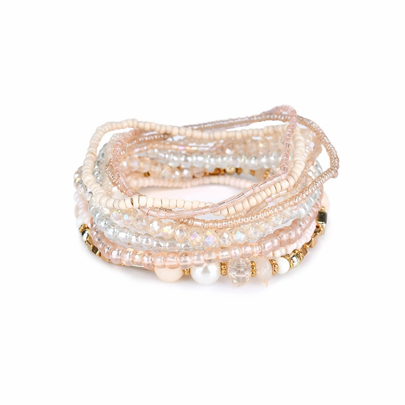 Wholesale Vintage Bohemian Multi-layered Handmade Braided Bracelet