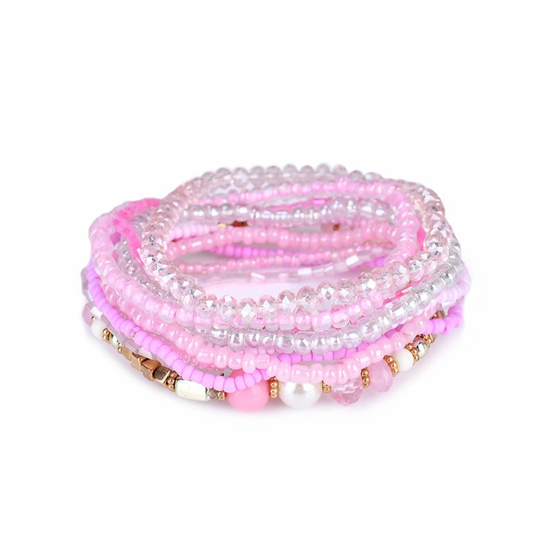 Wholesale Vintage Bohemian Multi-layered Handmade Braided Bracelet