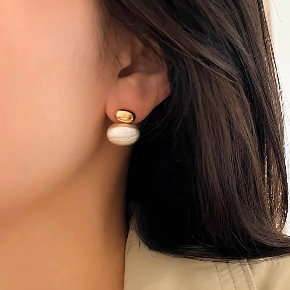 Wholesale Vintage Brushed Metal Earrings