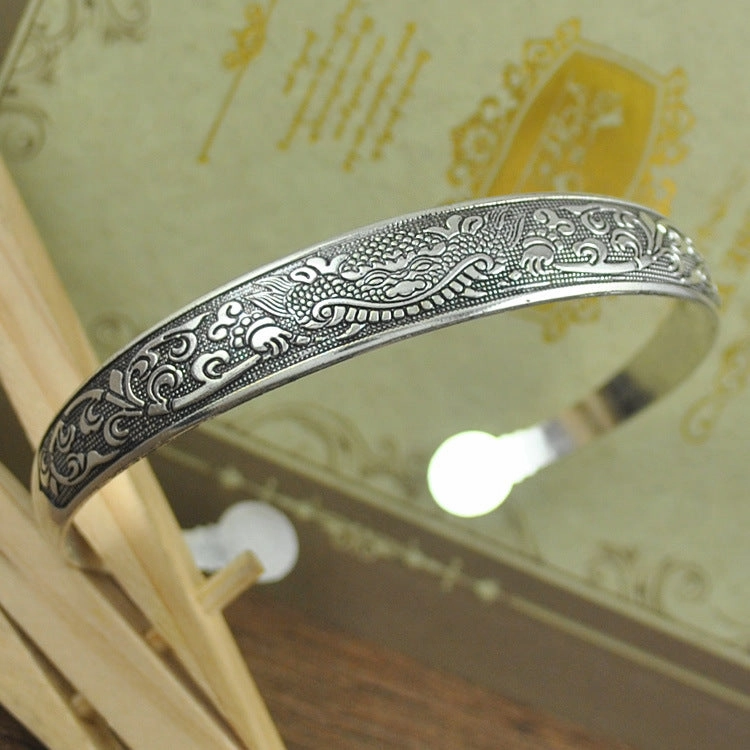 Wholesale Vintage Carved Opening Ethnic Style Bracelets